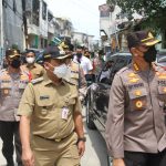 Tekan Penyebaran Covid 19 Tiga Pilar Jakbar Kunjungi Kampung Tangguh di Palerah