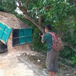 Terus Bergerak, Penerangan Kodim Bojonegoro Meliput Giat TMMD 110 Tambakrejo