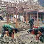 TMMD Kodim Bojonegoro, Satgas Kebut Pembangunan Rumah Surati