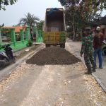 TMMD Kodim Bojonegoro, Pendistribusian Pasir Kalongan Terus Dilakukan