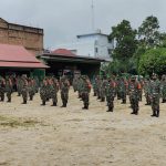 Libur Bersama Kodim 0416/Bute, Tetap Gelar Apel Kesiapsiagaan Pengamanan Lebaran