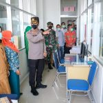 Dandim, Kapolres dan Kajari Cek Ruang Isolasi RSUD. H.Hanafie