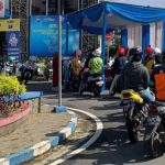 Operasi Zebra, Satlantas Polres Batu Adakan Vaksinasi Drive Thru