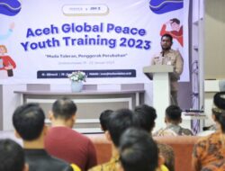 Pemko Lhokseumawe Dukung Kegiatan Aceh Global Peace Youth Training 2023