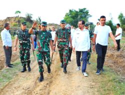 Pj Bupati Aceh Utara Dampingi Pangdam IM Tinjau Lahan Jagung di Sawang