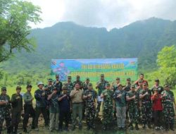 Aksi Nyata Tanam Kebaikan, Rindam IX/Udayana Hijaukan Lapangan Tembak Dodiklatpur