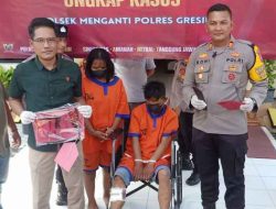 Dor ! Pasutri Pelaku Curas di Menganti Gresik Dihadiahi Timah Panas