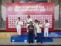 Road to Southeast Asia Judo Championships 2024, Kasad dan Pangdam IX/Udayana Kalungkan Medali Juara