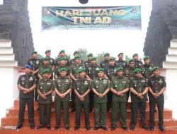 Hari Juang TNI AD Ke-79, Kodim 0829 Bangkalan Laksanakan Ziarah dan Tabur Bunga