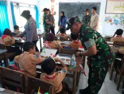 Kodim Bangkalan Bersama Ponpes Al -Anwar Sosialisasi Dan Uji Coba Makan Bergizi Gratis Di SDN Patereman 01