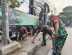 Babinsa Koramil 02/Batuceper Ciptakan Suasana Kantor yang Bersih dan Nyaman